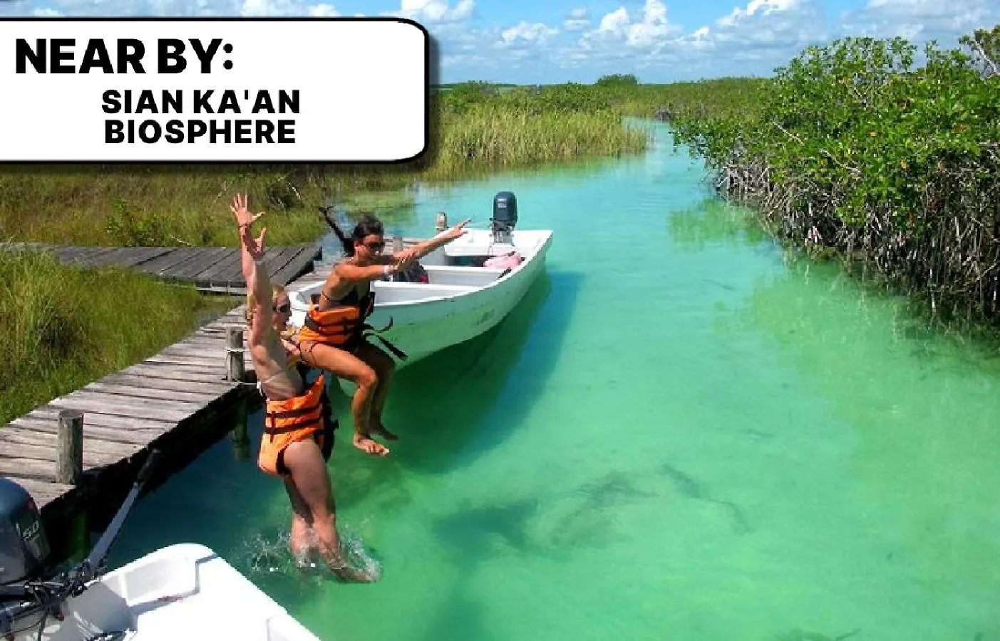 Camp Akumal - Hosted Family Bungalows